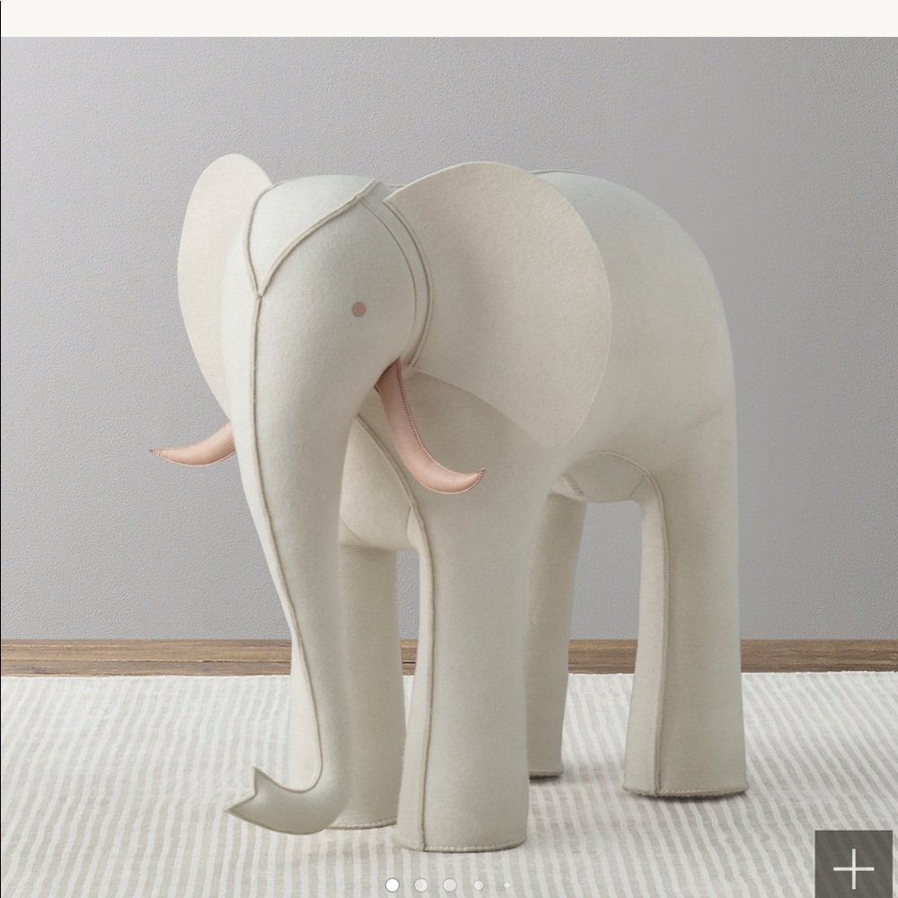 Restoration hardware baby oversized elephant ivory NOT FOR SALE